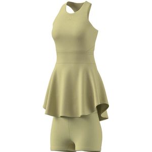 Adidas - Y Mouwloze Jurk - Geel - Dames