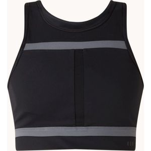 Nike Voorgevormde sport bh met medium support en uitneembare vulling - Zwart - Maat XS
