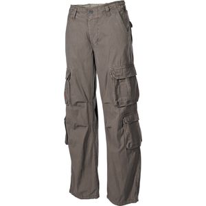 MFH Pure Trash - Cargo broek ""Defense"" - OD legergroen - vintage trash wash - maat XL