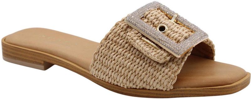 Scapa - Krab Muiltjes - Dames - Beige - Slippers