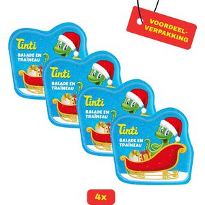 4X Tinti badbruistablet Sleeritje XXL blauw - Voordeelverpakking!!