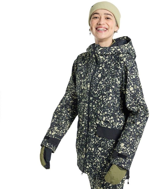 Burton Lalik 2l Jas Groen M Vrouw