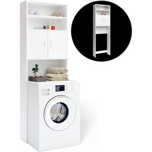 DailySupplies® Wasmachine Kast - Meubel Verhoger - Wasdroger Ombouw