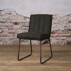 SIDD Santo sidechair - fabric Miami 001 anthracite