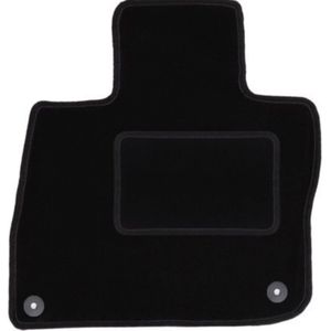 Bestuurdersmat zwart voor: Honda Civic VIII (UFO) hatchback (2006-2012)