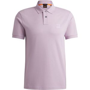 BOSS - Passenger Polo Paars - Slim-fit - Heren Poloshirt Maat XL