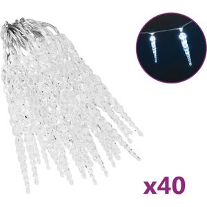 vidaXL-Kerstverlichting-ijspegel-met-40-LED's-acryl-koudwit