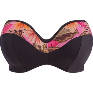 Elomi CABANA NIGHTS UW BANDEAU BIKINI TOP Dames Bikinitopje - Multi - Maat 80K