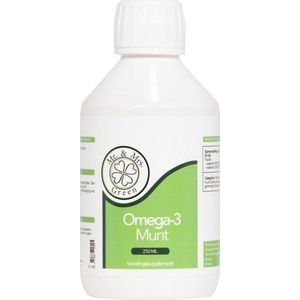 Omega 3 Visolie Vloeibaar, Munt