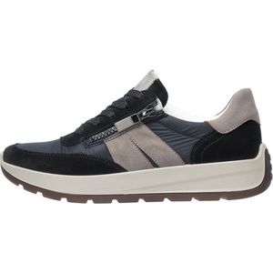 Ara art. 12-25102 01 zwart sneaker veter/rits H maat 6/39