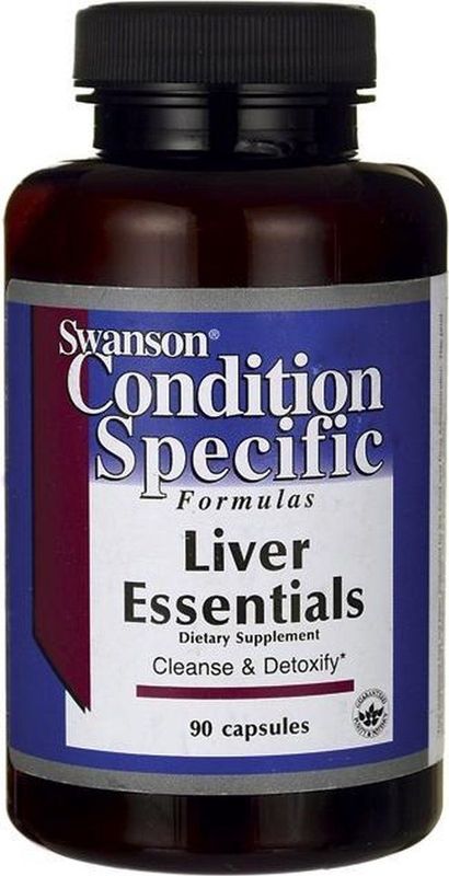 Swanson - Condition Liver Essentials - 90 Capsules - Vetzuren