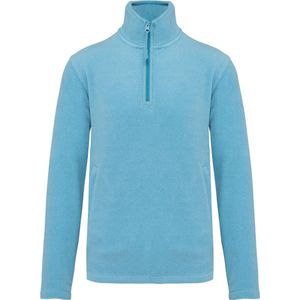 Kariban Enzo - Fleece met ritskraag K912 - Cloudy blue heather - 4XL