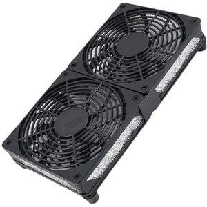ventilatoren koelventilator computer radiator draadloos stil 12V 120mm ventilator beschermnet