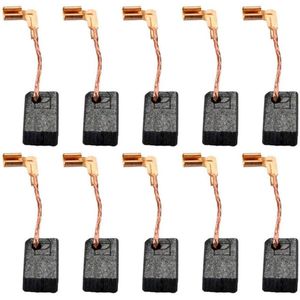 Koolborstels Vervanging voor Elektrische Haakse Slijper (10 Stuks - Model No.CB459)