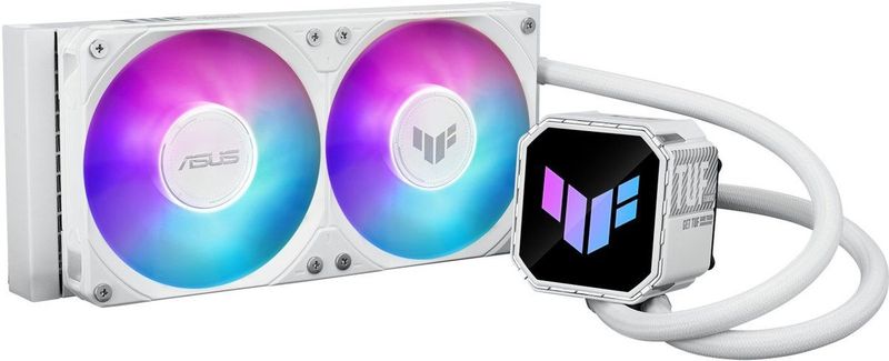 ASUS TUF GAMING LC III 240 ARGB WHT Processor Alles-in-één vloeistofkoeler 12 cm Wit