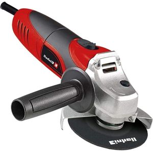 Haakse Slijper 850W 12.000 toeren per minuut 125mm Rood