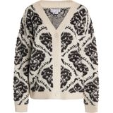 Gebreid Vest - V-hals - Knoopsluiting - Lange Mouw - Normale Pasvorm