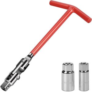 Spark Plug Kit en Verwijder Tool - T Spark Plug Kit (16mm, 21mm) - Rood, Vierkant, Klein & Draagbaar