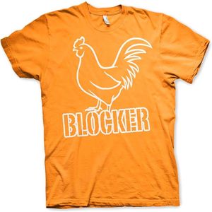 Hybris Cockblocker T-Shirt Orange-S