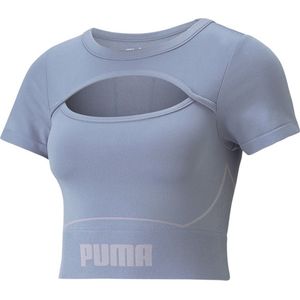 Puma Formknit Seamless Ba T-shirt Met Korte Mouwen Grijs M Vrouw