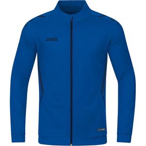 Jako - Polyester Jacket Challenge - Blauw Trainingsjack-4XL