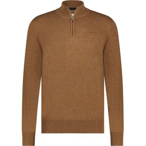 State Of Art Half Zip Trui Bruin - Maat 3XL - Heren