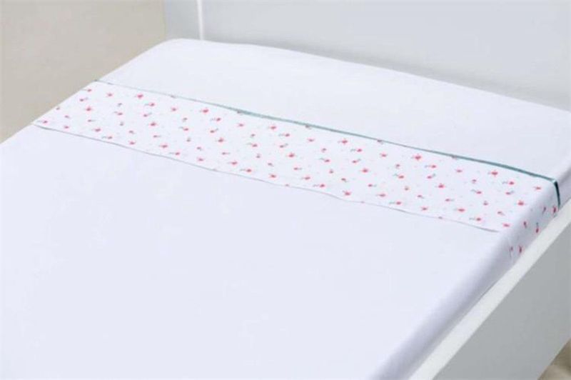 Laken - Wit - Katoen - Eenpersoons