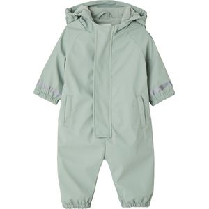 Regenpak - Baby - Blauw - 100% Waterafstotend Polyester - Met Capuchon