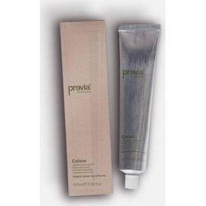 Previa Professional Colour Organic Green Tea Extracts permanente haarkleuring 100ml - 03,9 Black Coffee / Schwarzer Kaffee