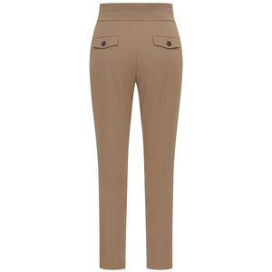 Bonded Travel Broek Skinny 202632 Latte