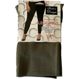 Thermolegging Dames Grote Maat – Comfort Fit - (9000) - Olijfgroen