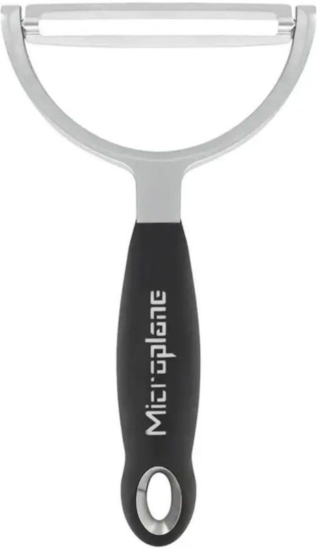 Microplane - Professionele XL-dunschiller - Roestvrijstaal - Y-vormig - Ergonomische Handgreep