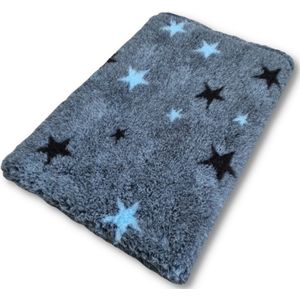 Vetbed Starry Night - Blauw - Antislip Hondenmat - 150 x 100 cm - Benchmat - Hondenkleed - Voor Honden -Machine Wasbaar
