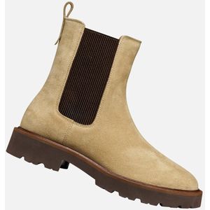 Geox - Norize - Dameslaarzen - Donkerbeige - Urban Design