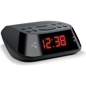 Lexium wekkerradio op netstroom - wekkerradio - wekker - wekkerradio's - wekkerradio met projectie