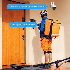 Bewakingscamera 360° PTZ WLAN-camera voor buiten 4 MP 25x zoom IP65 kleuren-IR Smart nachtzicht 2-weg audio alarmmeldingen-melding