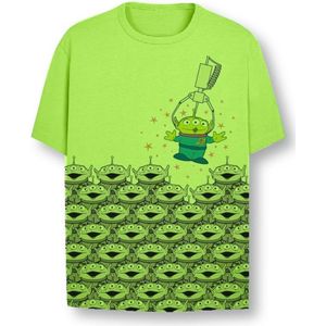 Disney Toy Story - Green Aliens Kinder T-shirt - Kids tm 10 jaar - Groen