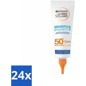 Garnier - Ambre Solaire - Zonnebrandserum - Sensitive Expert - SPF 50+ - 125 ml - Voordeelverpakking - 24 stuks
