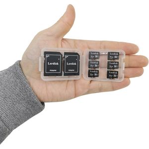 Micro SD-kaart 16GB U1 C10 UHS-I - 6-Pack met SD Adapter