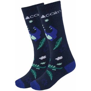 Cairn Skisokken Kinderen - 2 paar - Night Sky Dino - Maat 19/22