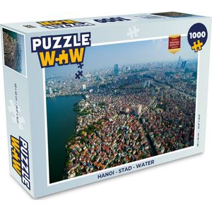 Puzzel Hanoi - Stad - Water - Legpuzzel - Puzzel 1000 stukjes volwassenen