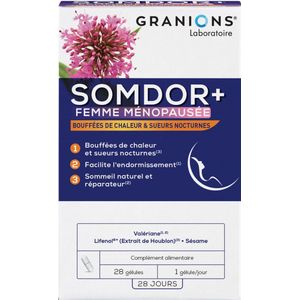 Granions Somdor+ Menopausale Vrouw 28 Capsules