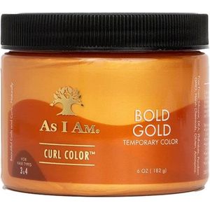 As I Am Curl Color Bold Gold 6oz