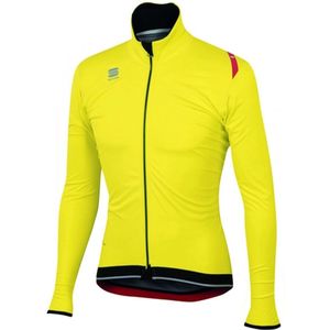 Fietsjack Sportful Women Fiandre Ultimate Jacket Yellow Fluo-S