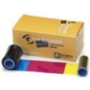 ZEBRA Ribbon, Color-YMCKO, 58mmx148m(2.28inx485ft), 300 Images, ZC350 ,EMEA