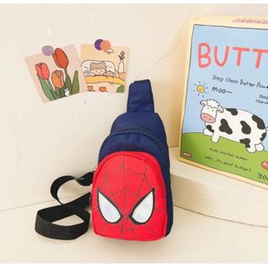 Spiderman Tas - Kinder Rugtas Spiderman - Superhelden Rugtas - Superhelden Rugtas - Jongens Rugtas Spiderman - Schooltas - Schooltas Jongens - Backpack - Spiderman Zijtas - Crossbody Tas - Met Rits - Kwaliteit - Boys - Meisjes - Blauw - Spider Man -