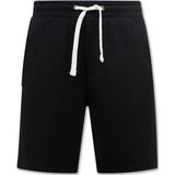 Enos - Sweat Shorts - Zwart - Korte Broeken