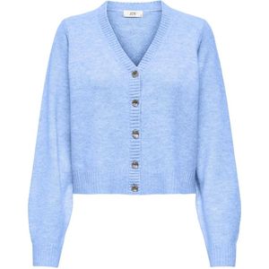 Jacqueline de Yong Vest Jdysuper Life V-neck Cardigan K 15351415 Ebb And Flow/melange W. Silver Buttons Dames Maat - XXL