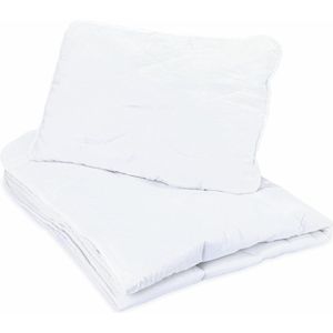 Solene Dekbed Zonder Overtrek - 135x100 cm + 60x40 cm Kussensloop Set - 2-in-1 Voor Alle Seizoenen - Wasbaar op 60°C - Zacht, Ademend en Onderhoudsvriendelijk