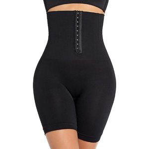 Extra Afslankende Shorty - Postpartum - Maat XS/S - Afslanken - Slim Wear - Corrigerend Ondergoed - Waist Trainer - Buik Billen Dijen - Post Partum - Corrigerende Cycling Short - Zwart - Waist Power - Tik Tok